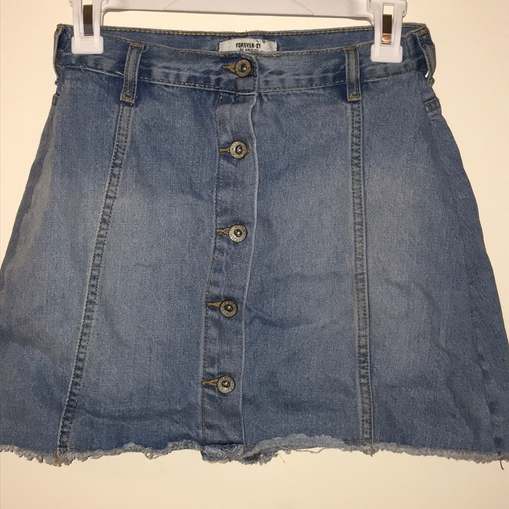 H&M Jean Button Up Skirt - Picture 2 of 3